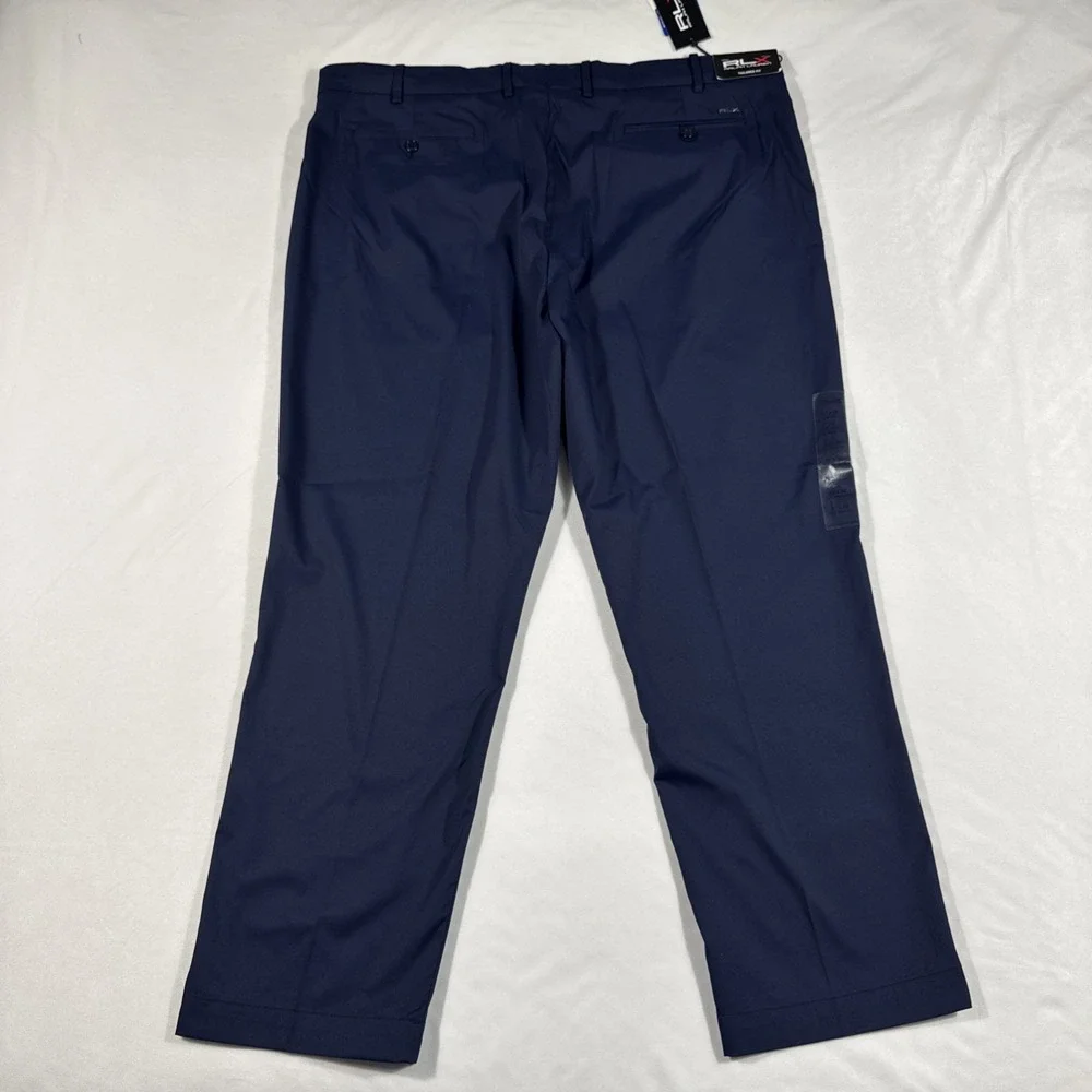 RLX‎  Ralph Lauren Pants Mens 42x30 Navy Tailored Fit Performance Golf NWT $125